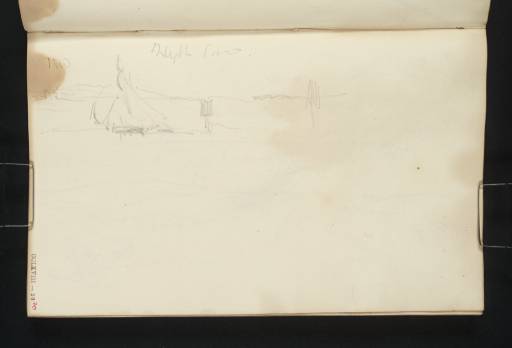 Joseph Mallord William Turner, ‘Sailing Boat off Blythe Sands’ 1834