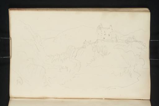 Joseph Mallord William Turner, ‘Newark Castle, Selkirkshire’ 1834