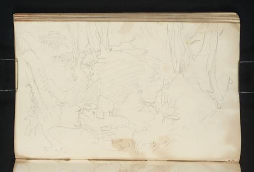 Joseph Mallord William Turner, ‘Rhymer's Glen, Abbotsford’ 1834