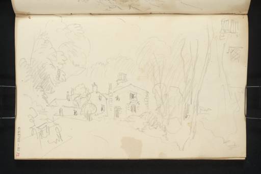 Joseph Mallord William Turner, ‘Chiefswood Cottage, Abbotsford’ 1834