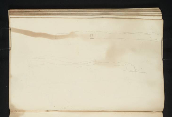 Joseph Mallord William Turner, ‘Coast, from the Sea’ 1834