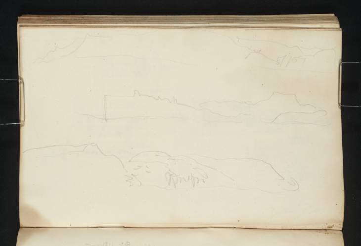Joseph Mallord William Turner, ‘Coastal Cliffs from the Sea’ 1834