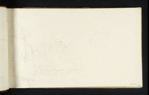 Joseph Mallord William Turner, ‘Falls of Clyde: Cora Linn’ 1834