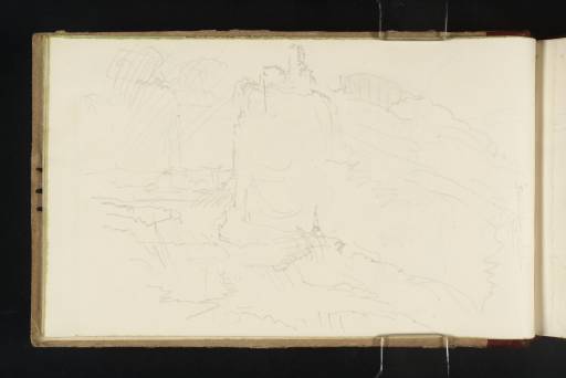 Joseph Mallord William Turner, ‘Falls of Clyde: Corra Castle above Cora Linn’ 1834