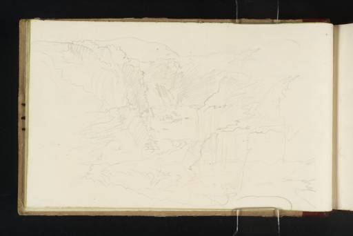 Joseph Mallord William Turner, ‘Falls of Clyde: Bonnington Linn from Downstream’ 1834