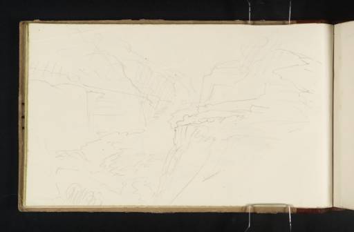 Joseph Mallord William Turner, ‘Falls of Clyde: Bonnington Linn’ 1834