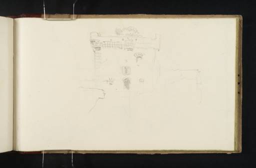 Joseph Mallord William Turner, ‘Craignethan Castle, Lanarkshire: The Tower House’ 1834