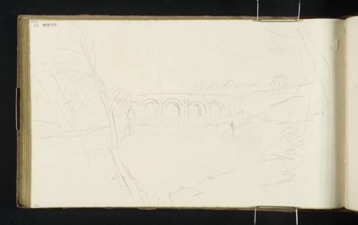 Joseph Mallord William Turner, ‘Bothwell Bridge, Lanarkshire from the Site of the Battlefield’ 1834