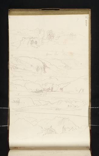 Joseph Mallord William Turner, ‘Five Sketches made at Callander’ 1834