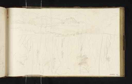 Joseph Mallord William Turner, ‘Distant Mountains - Pass of Leny or Loch Ard’ 1834