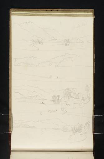 Joseph Mallord William Turner, ‘Distant Mountains -Loch Ard’ 1834