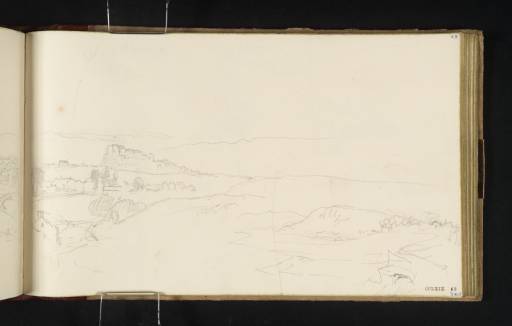 Joseph Mallord William Turner, ‘Stirling Castle with Bannock Burn from near Borestone to the South’ 1834
