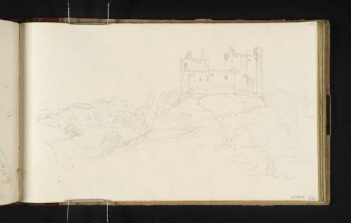 Joseph Mallord William Turner, ‘Doune Castle from the South-East’ 1834