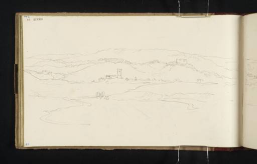 Joseph Mallord William Turner, ‘Hilly Landscape’ 1834