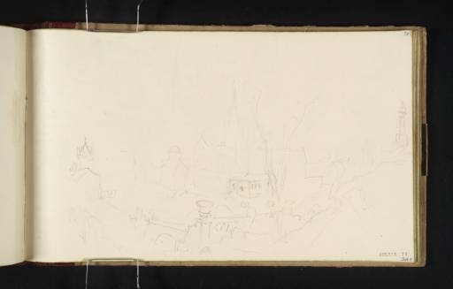 Joseph Mallord William Turner, ‘Glasgow Cathedral from the Necropolis’ 1834