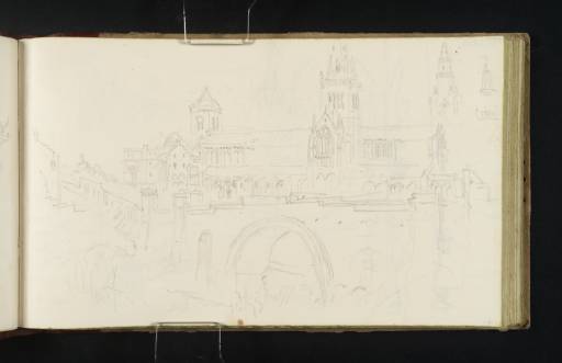 Joseph Mallord William Turner, ‘Glasgow Cathedral and the Bridge of Sighs’ 1834