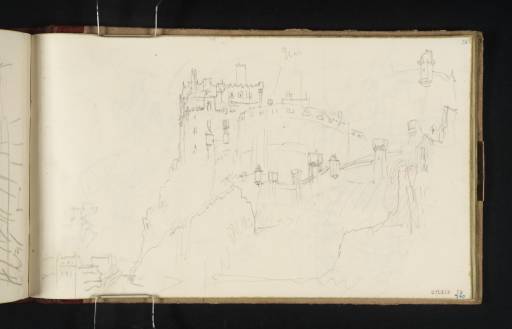 Joseph Mallord William Turner, ‘Edinburgh Castle from Johnston Terrace’ 1834