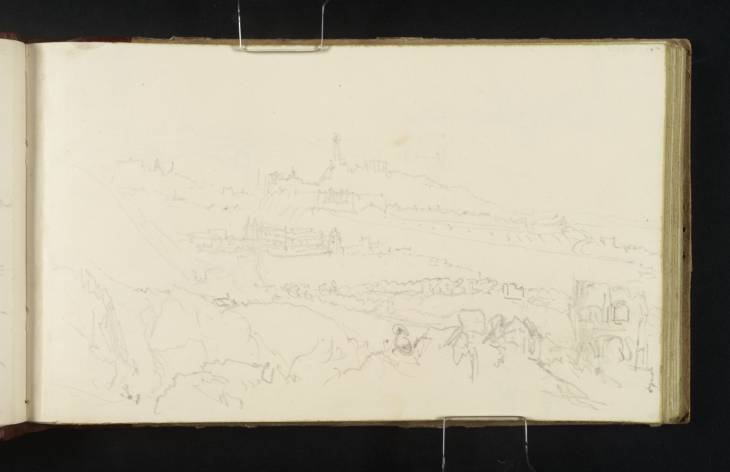 Joseph Mallord William Turner, ‘Edinburgh, from St Anthony's Chapel’ 1834