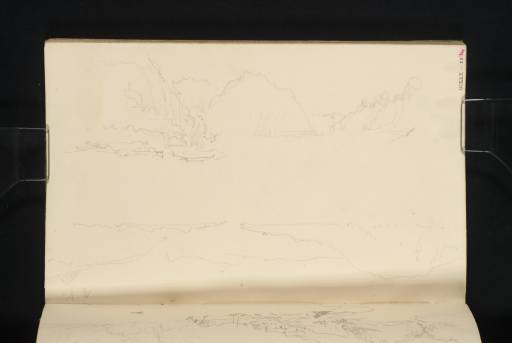 Joseph Mallord William Turner, ‘Looking East Along Loch Katrine’ 1831