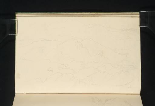 Joseph Mallord William Turner, ‘Loch na Cuilce and Loch Coruisk from Sgurr na Stri’ 1831