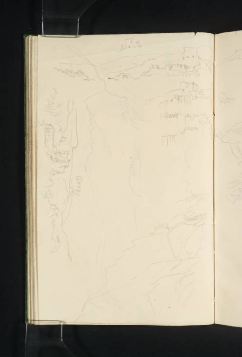 Joseph Mallord William Turner, ‘Loch Katrine From the Landing at Coir nan Uriskin; and Aros Castle, Mull’ 1831