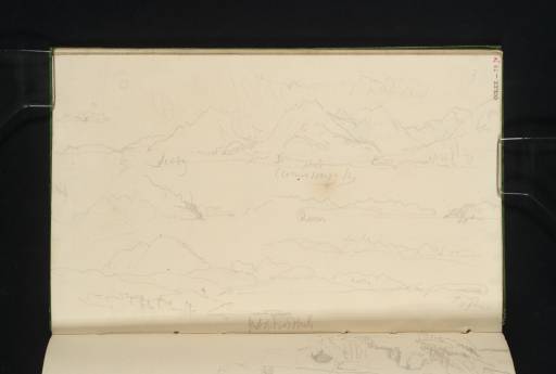 Joseph Mallord William Turner, ‘Sketches from the Head of Loch Scavaig; and Broadford Bay’ 1831