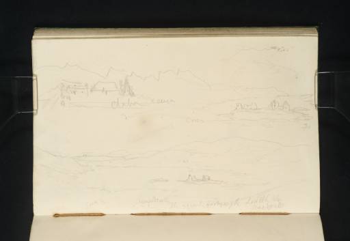 Joseph Mallord William Turner, ‘Finlaggan Castle, Islay’ 1831
