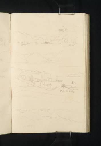Joseph Mallord William Turner, ‘Sketches of East Tarbert, Kintyre; Port Askaig, Islay; and Knock Castle, Skye’ 1831