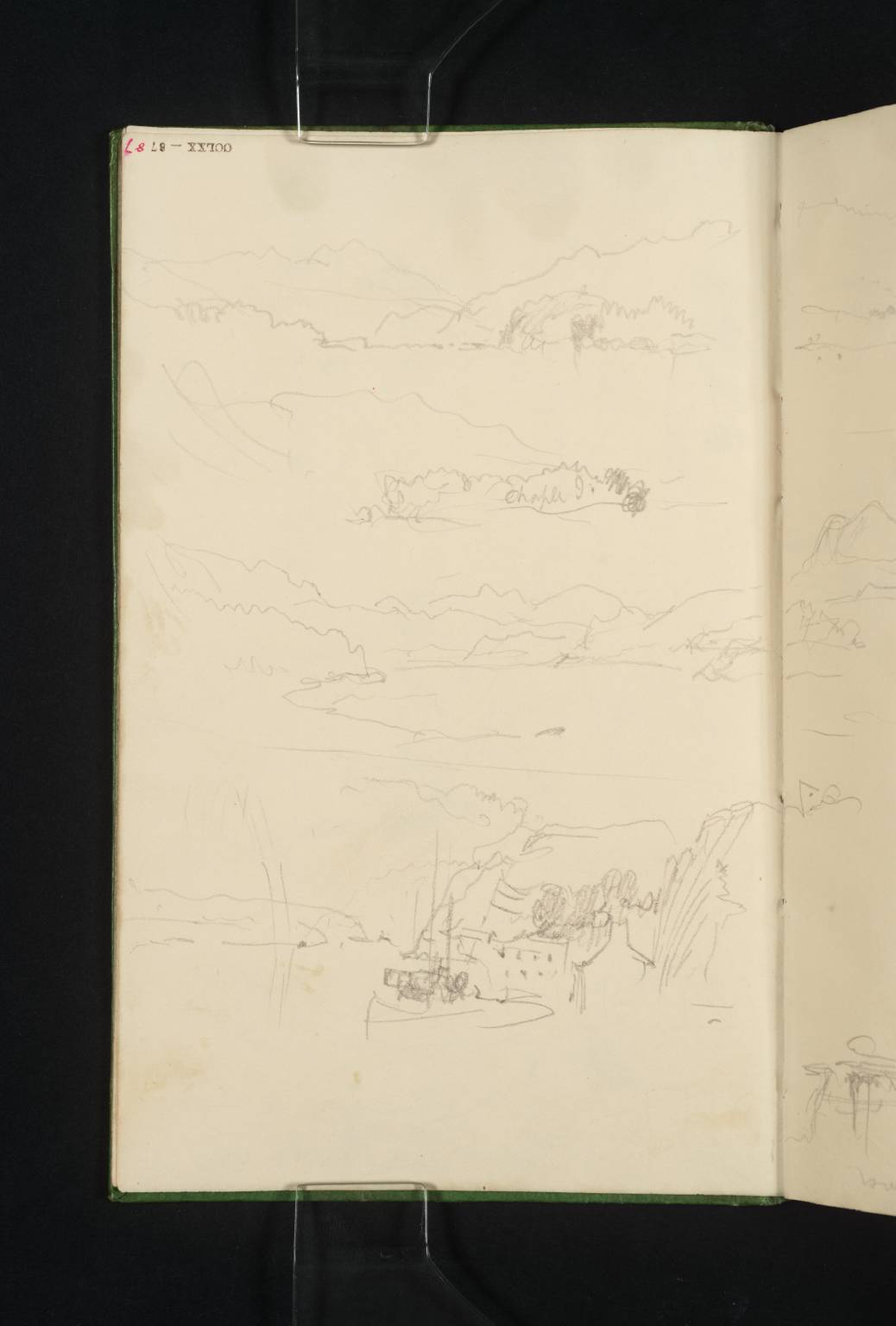 Continuation of the Head of Loch Lomond; and Sketches of Islay: Keills, ?Finlaggan and Port Askaig