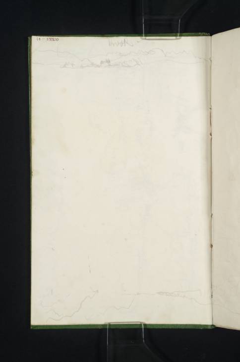 Joseph Mallord William Turner, ‘Knock Castle and Knock Bay, Skye’ 1831