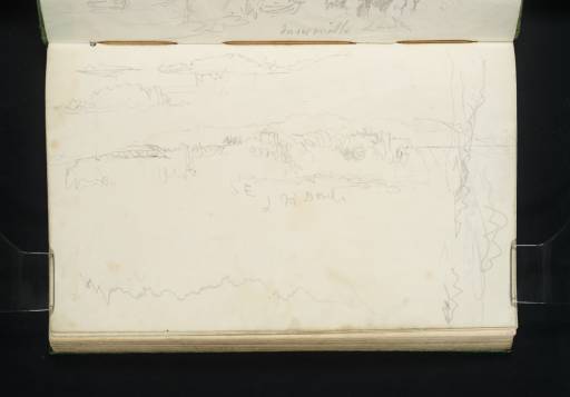 Joseph Mallord William Turner, ‘Dun Sgathaich Castle, Skye’ 1831
