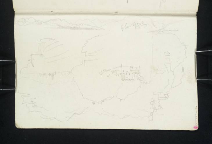 Joseph Mallord William Turner, ‘Dumbarton Rock; and Glen Goil’ 1831