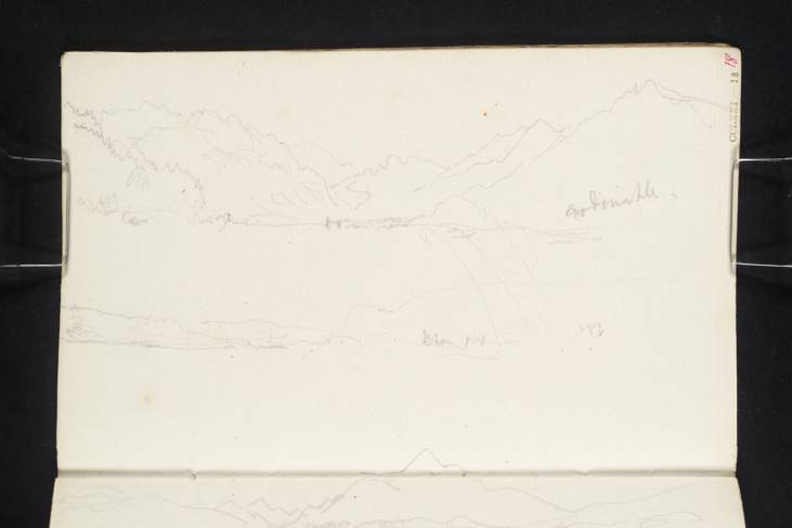 Joseph Mallord William Turner, ‘Loch Lomond with Ben Lomond’ 1831
