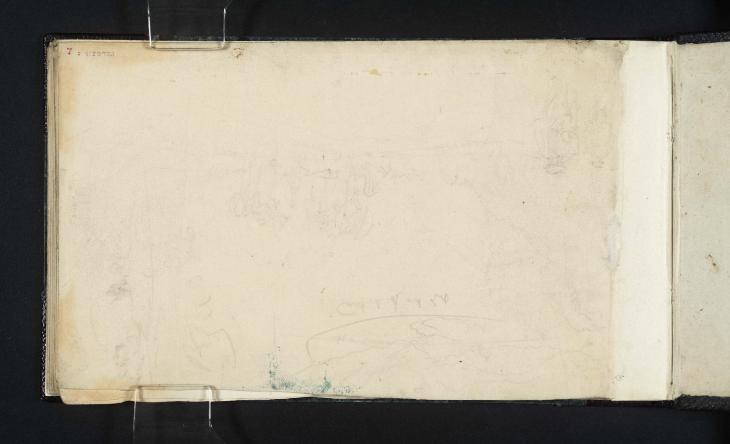 Joseph Mallord William Turner, ‘Road, with Figures; and Loch Ard’ 1834