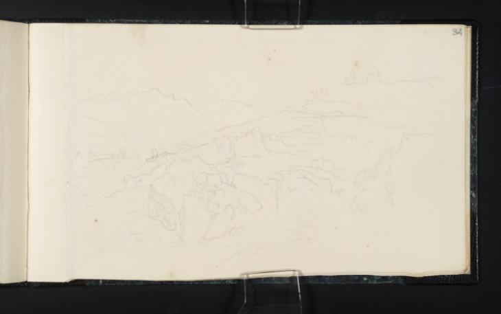 Joseph Mallord William Turner, ‘Falls of Leny, near Callander’ 1834