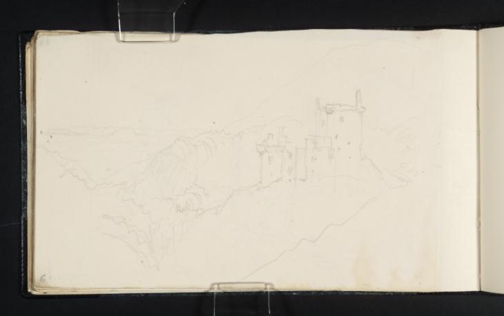 Joseph Mallord William Turner, ‘Castle Campbell, Dollar from the Approach Road’ 1834