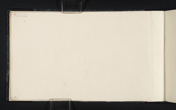 Joseph Mallord William Turner, ‘Blank’ c.1831