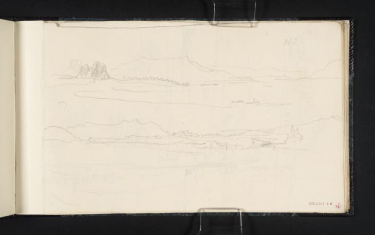 Joseph Mallord William Turner, ‘Loch Katrine from Stronachlachar Pier’ 1834