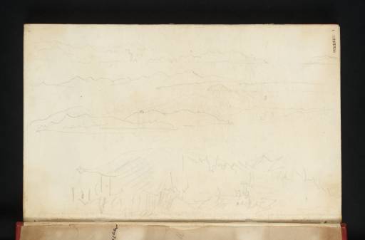 Joseph Mallord William Turner, ‘Tobermory Rooftops; and Sketches Made on Loch Linnhe’ 1831