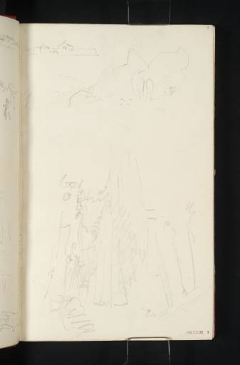Joseph Mallord William Turner, ‘Two Sketches of the Isle of Staffa’ 1831