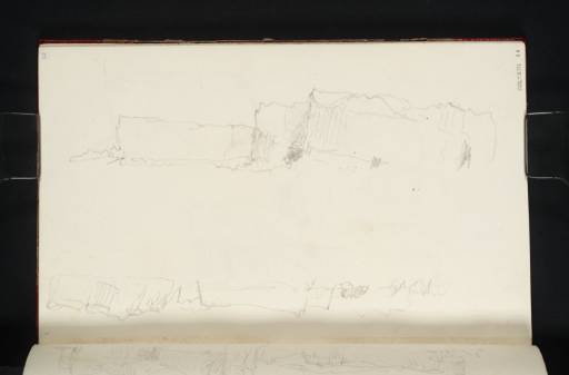 Joseph Mallord William Turner, ‘Staffa with Fingal's Cave from the South; and the Island from the South-East’ 1831