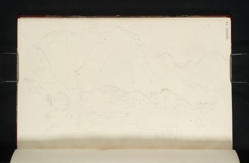 Joseph Mallord William Turner, ‘The Notched Ridge, Glencoe’ 1831