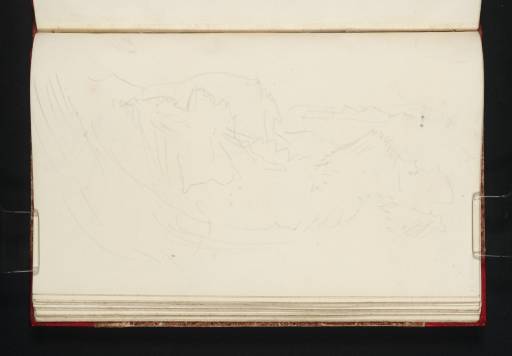 Joseph Mallord William Turner, ‘Clamshell Cave, Staffa, Looking Towards Ulva’ 1831