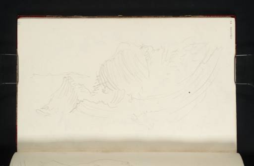 Joseph Mallord William Turner, ‘Clamshell Cave, Staffa’ 1831