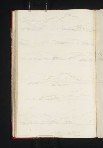 Joseph Mallord William Turner, ‘Sketches of Loch Linnhe and Lynn of Lorn with Tirefour Castle’ 1831