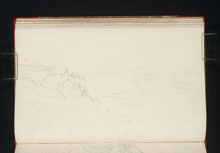 Joseph Mallord William Turner, ‘Tobermory Harbour from the Hill Above the Town’ 1831