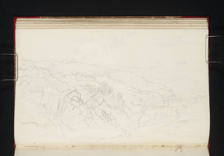 Joseph Mallord William Turner, ‘Overshot Wheel on the Hill Above Tobermory’ 1831