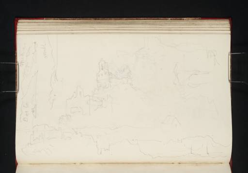 Joseph Mallord William Turner, ‘Ardtornish Castle and Other Sketches of the Sound of Mull’ 1831