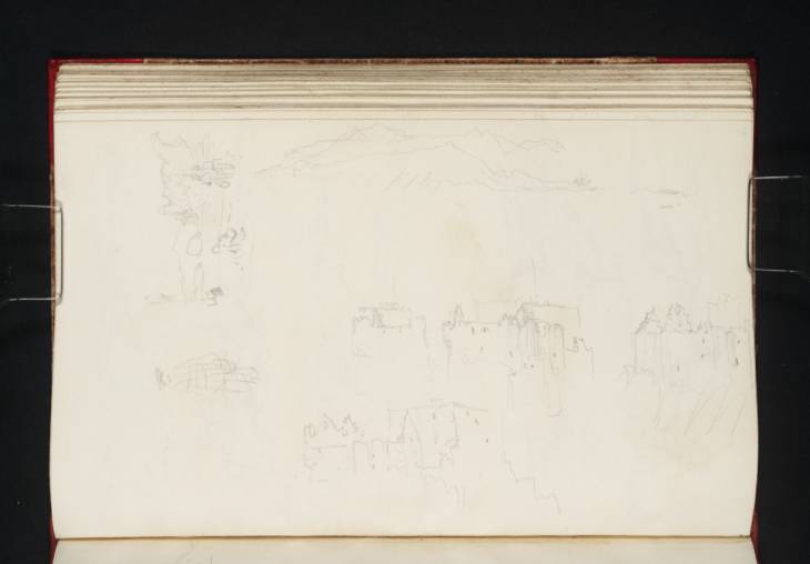 Joseph Mallord William Turner, ‘Duart Castle; and Dunollie Castle’ 1831