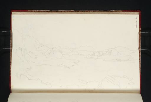 Joseph Mallord William Turner, ‘The Sound of Kerrera from The Little Horseshoe, Kerrera’ 1831